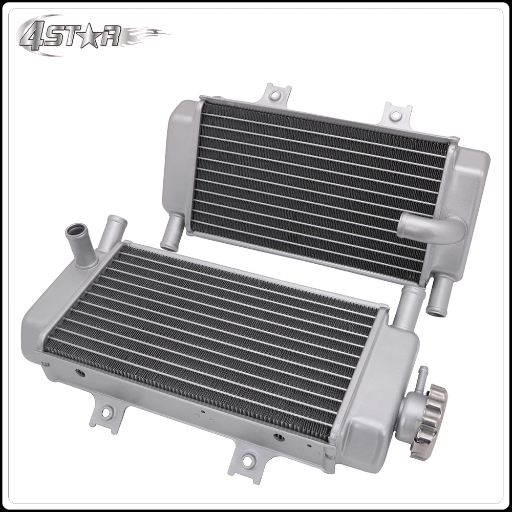 Motorbike Aluminum Engine Radiator Cooling For HONDA CRF250R CRF250X 2004 2005 2006 2007 2008 2009 Dirt Bike Motorcycle