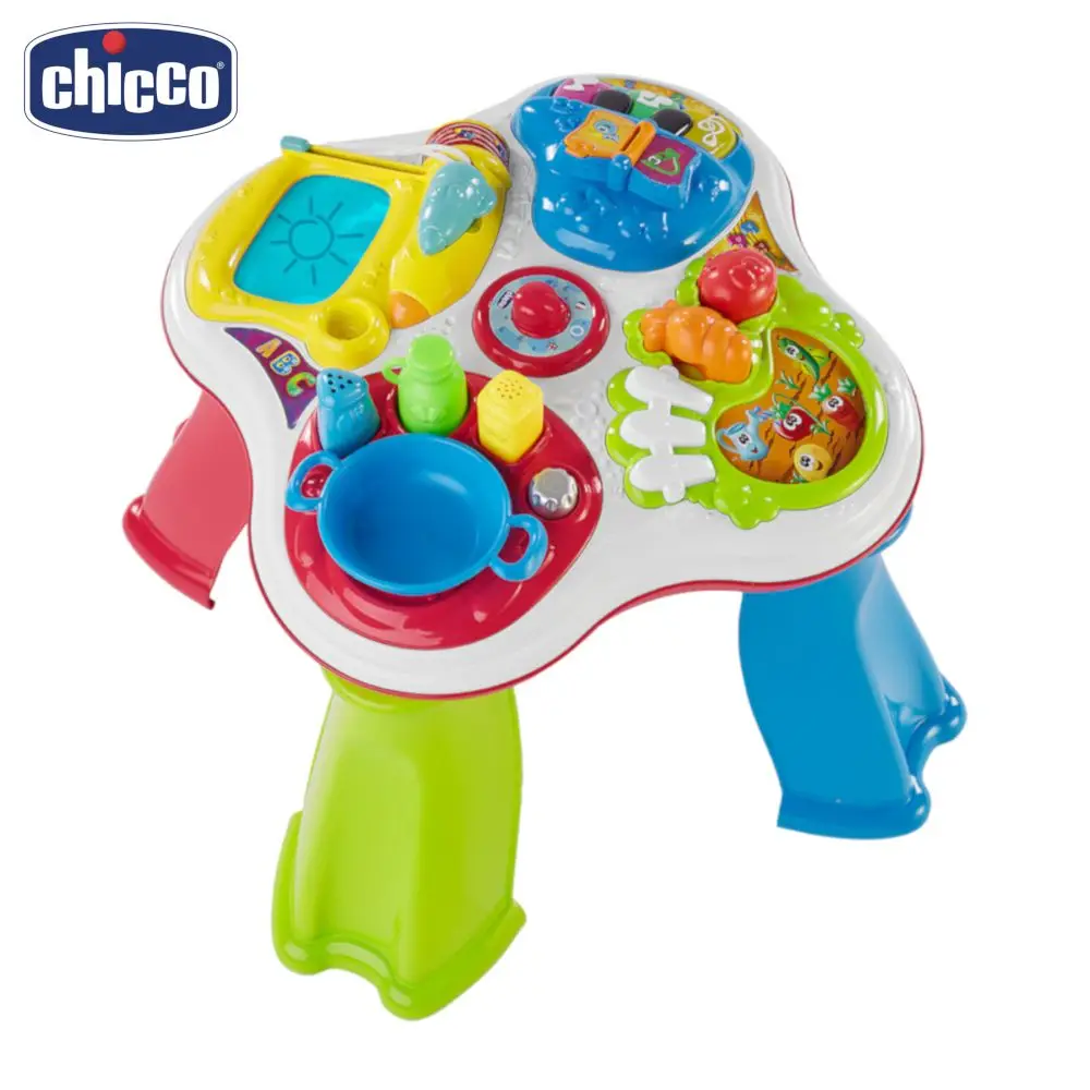 Говорящий столик Chicco(рус/англ) 12м