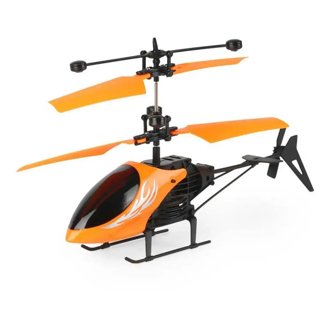 Hot sale explosion Induction remote control helicopter child  sensing aircraft electric toy fixed wing mini flying multicolor