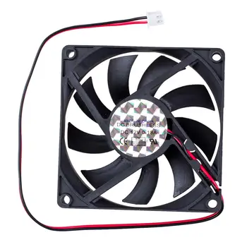 

DC 12V 0.18A 2 Pin Connector PC Computer Case Cooling Fan 80x80mm