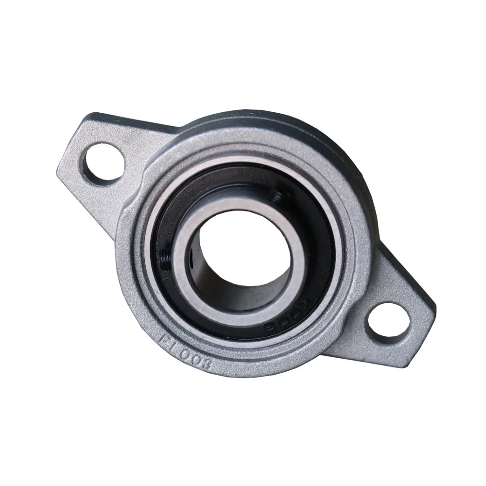 

2PCS KFL002 15mm Diameter Zinc Alloy Pillow Block Flange Bearing