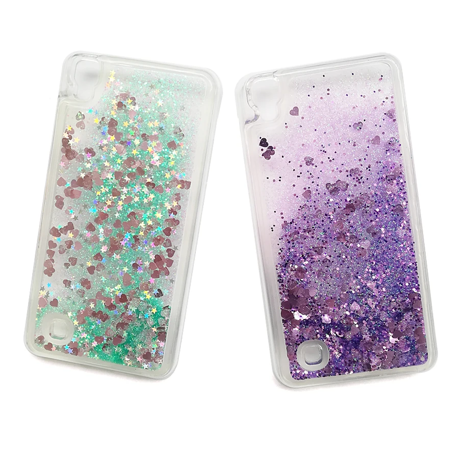 

for LG X power K220 LS755 Case Bling Glitter Quicksand Water Soft Case Cover for LG X power K220DS Liquid Case Coque Capa Fundas