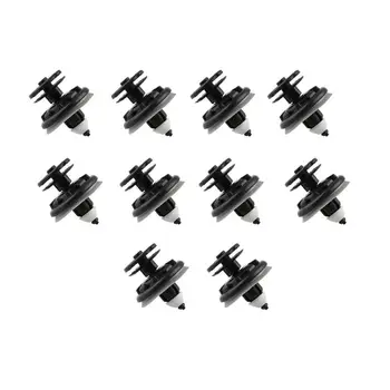 

10pcs Car Door Trim Panel Push Clips Plastic Fastener Retainer Rivets Car Stying Interior Accessories