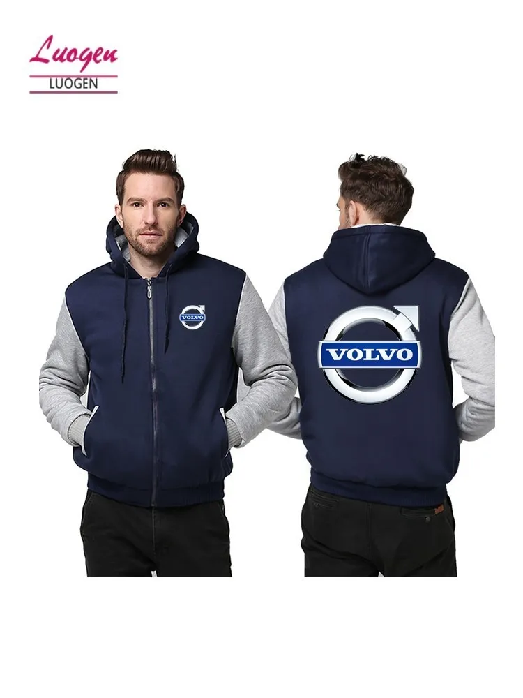 

Luogen Drop Shipping Anime Zipper Hoodies Mens Hip Hop Hoodie Sweatshirts Men's Thick Jackets Casual Hoody Coats Streetwear Male