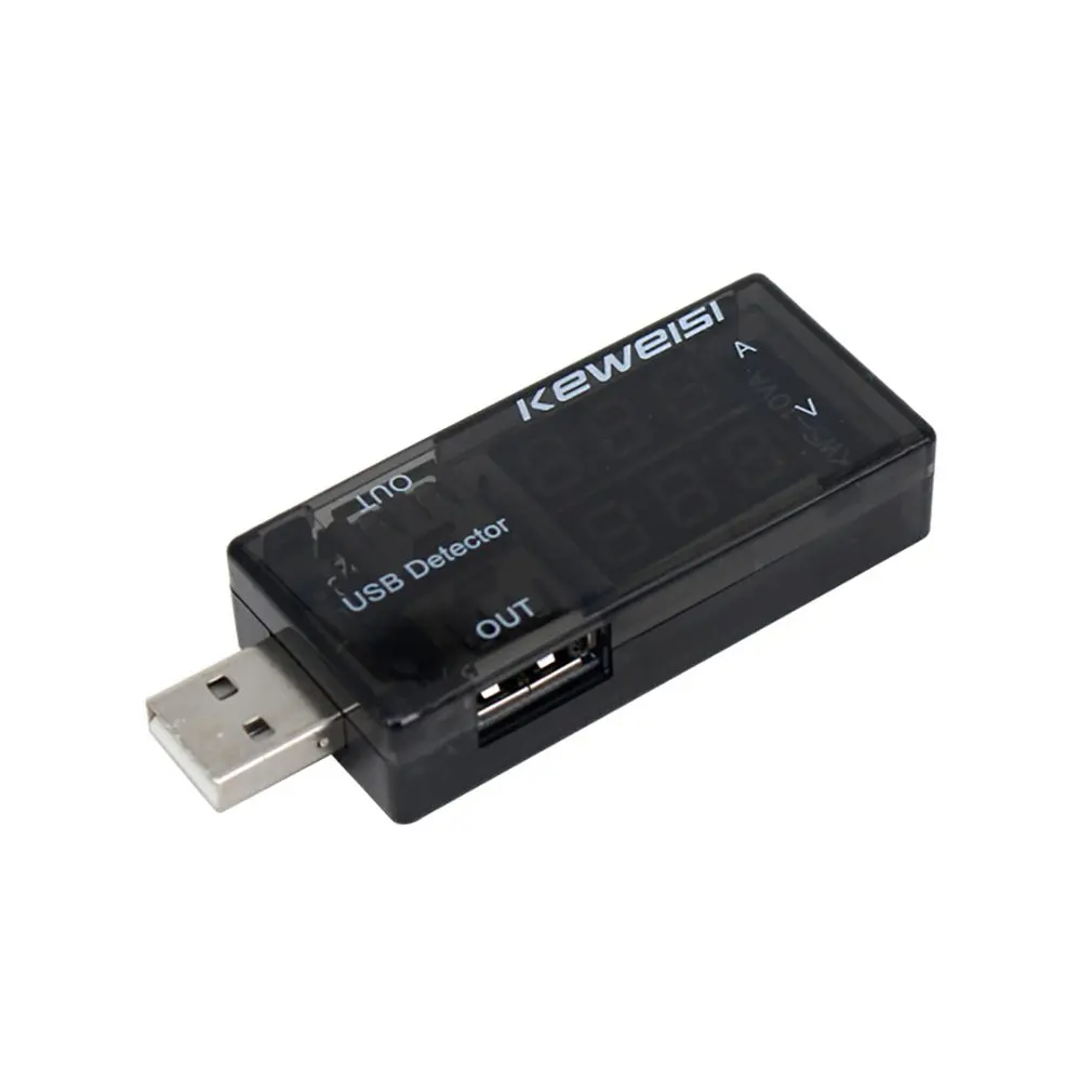 USB Current Voltage Charging Detector Mobile Power Current and Voltmeter Ammeter Voltage USB Charger Tester Double Row