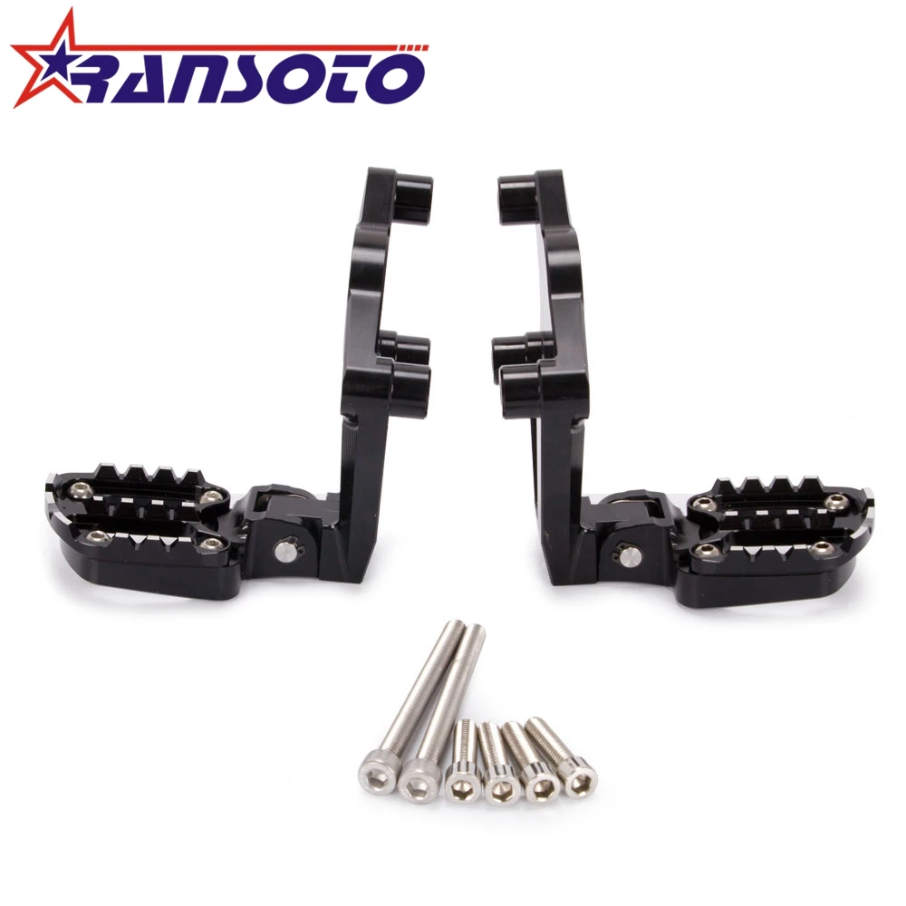 

RANSOTO Motorcycle CNC Rear set Footrest Foot Pegs foot board Pedal Passenger For HONDA X ADV X-ADV 750 2017-2019 XADV Rearsets