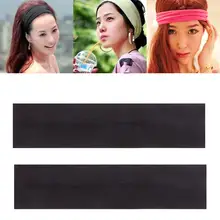 2 шт. Женская и мужская повязка головная для йоги спортивная лента противоскользящая эластичная ткань Sweatband футбол йога беговая полоса Йога Аксессуары