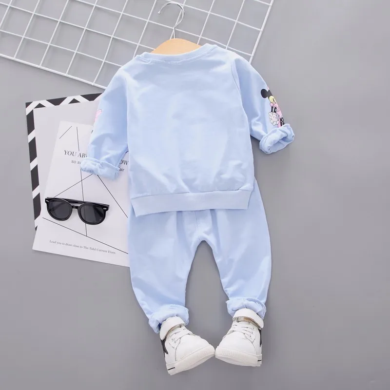 Spring Autumn Baby Boy Clothes Cartoon Full Sleeve T-shirt Pants 2pcs/Set Cotton Suit Children Clothing Toddler Brand Tracksuits