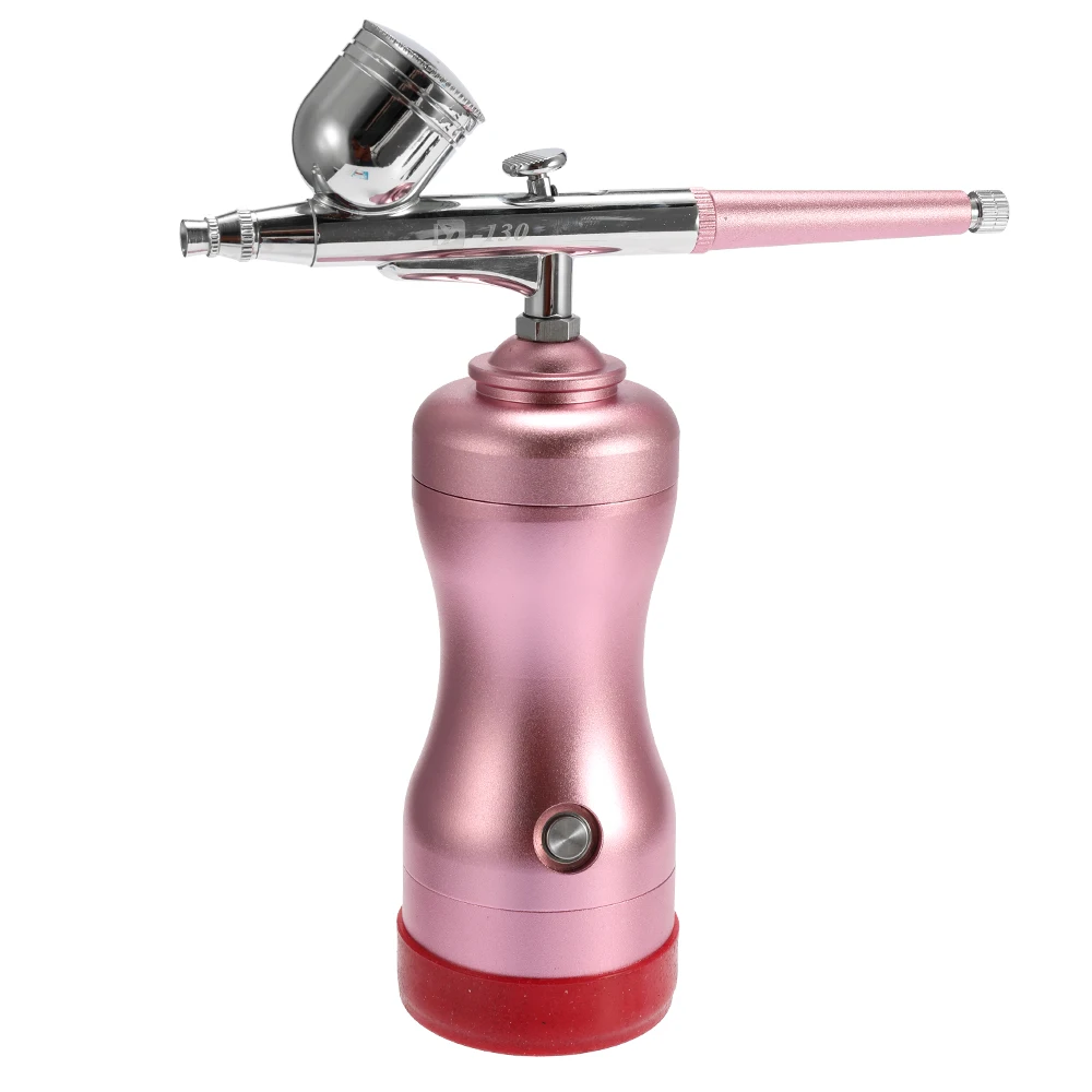 

Mini Portable Spray Gun Airbrush Set Small Spray Pump Pen Set Air Compressor Kit for Art Painting Tattoo Craft Cake Spray Model