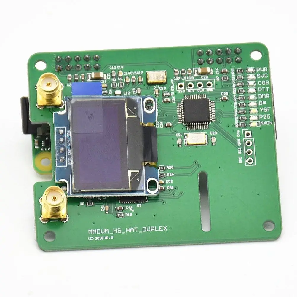 1 шт. беспроводная цифровая точка доступа Mmdvm для Pi Dmr P25 с 2 антеннами|Печатные