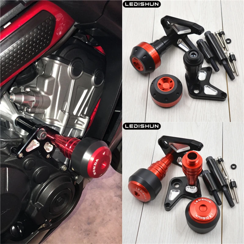 

For Honda CB650F CBR650F CB650 CB 650 F motorcycle slider frame sliders Engine Protective Guard cover Falling Protection