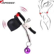 Morease Metal Bell Nipple Clamps Pussy Breast Clips Bdsm Milk Stimulate Papilla Clip Flirting Sex Toys Fetish Adult Game Product