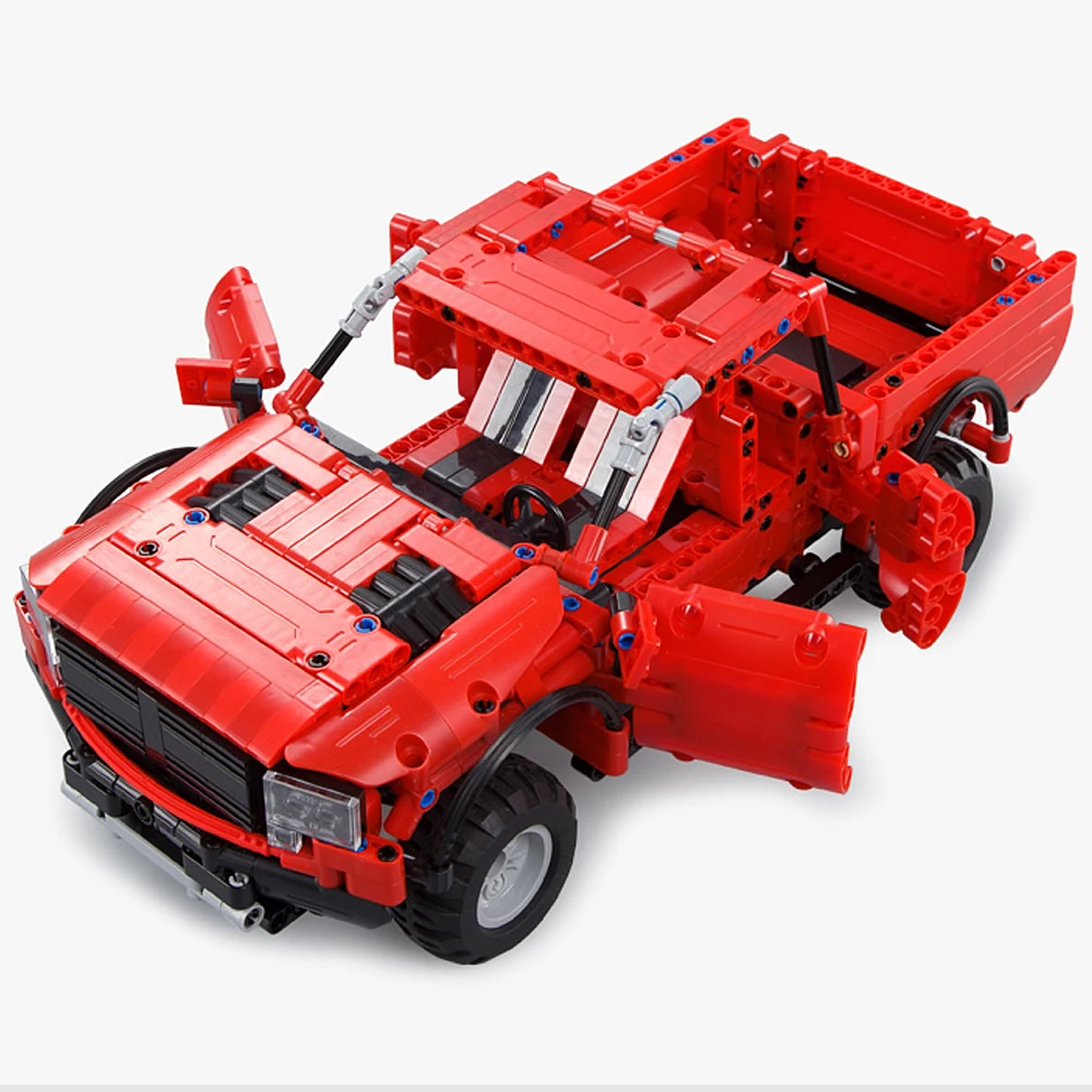 Mustang строительные блоки RC игрушка пикап грузовики модель diy комплект