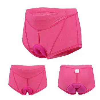 

Women Cycling Panties Silicone Pad Cycling Shorts Pad Bicicleta Shorts Bicycle Short Underwear Comfort Gel 3D Padded Sportswear