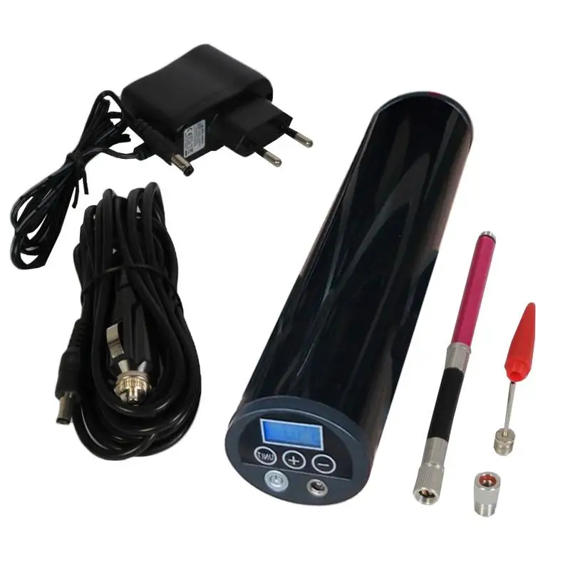 

Electric Pump for MTB Road Bike Bicycle Motorcycle with Portable Digital Display Preset Automatic Shutdown Intelligent Pump