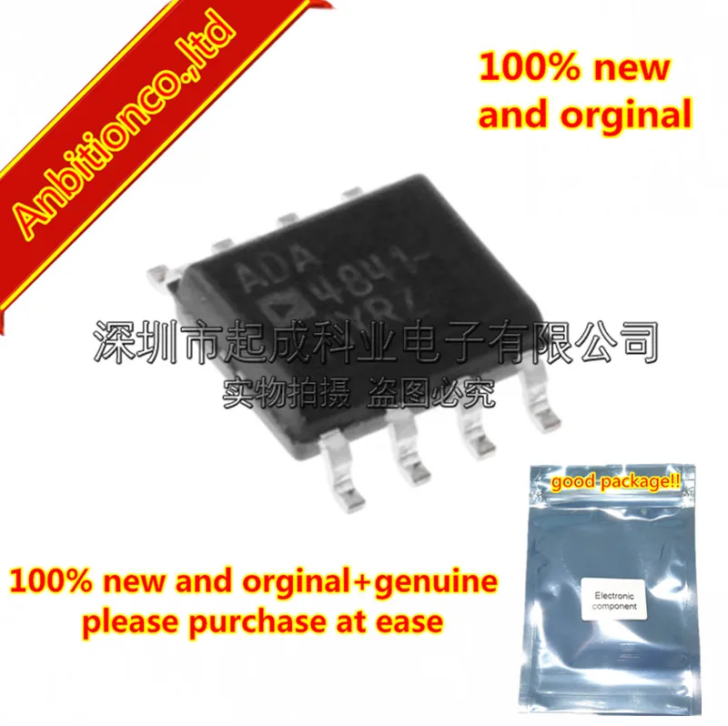 

5pcs 100% new original ADA4841-1YRZ SOP8 ADA4841-1YR Low Power, Low Noise and Distortion, Rail-to-Rail Output Amplifie in stock