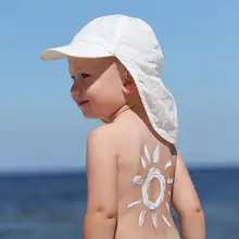 Летняя модная повседневная детская шляпа для защиты от солнца, новинка, детская пляжная уличная одежда на шнурке, большие шляпы в рыбацком стиле, Детские одноцветные шапки