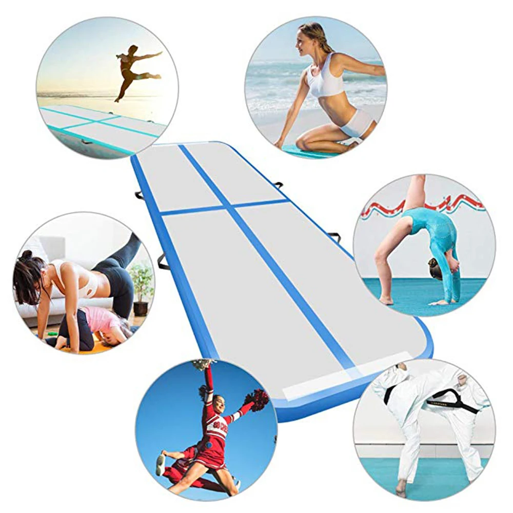 AirTrack pumbling 3 м надувной воздушный трек гимнастический пол батут электрический воздушный насос для домашнего использования/тренировок/Черлидинга/пляжа