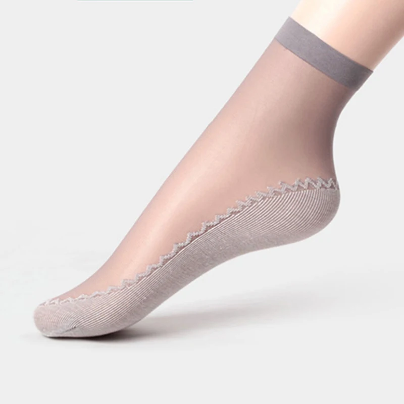1 пара бархатных женских носков Летний стиль 4 цветной носок тонкие прозрачные носки эластичные короткие износостойкие Дышащие носки