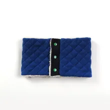 Kocotree/осенне-зимний утепленный бархатный шарф для детей 2-12 лет, детское кольцо, шарфы для мальчиков и девочек