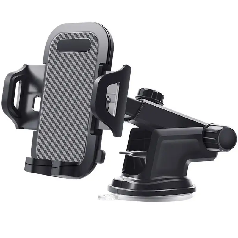 

Car Mobile Phone Holder Car Navigation Rack Suction-Cup Type Air Outlet Carbon Fiber Bracket