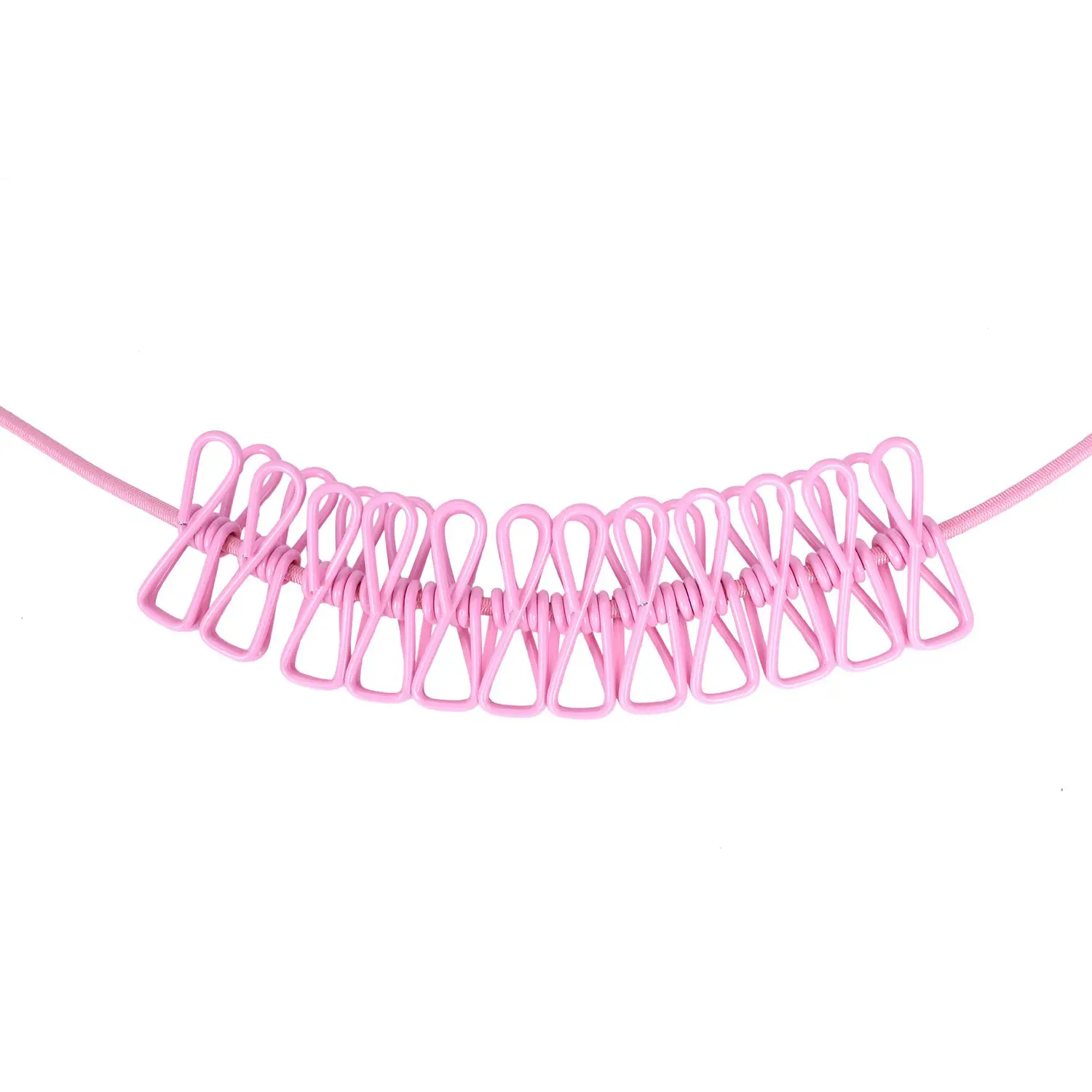 NHBR-12 зажим противоскользящая ветрозащитная бельевая многофункциональная сушильная линия для верхней одежды розовая