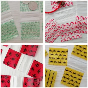 

Original Baggies Zip lock Print 100pcs Reclosable Bags (4Patterns 24Sizes Selects) #R34