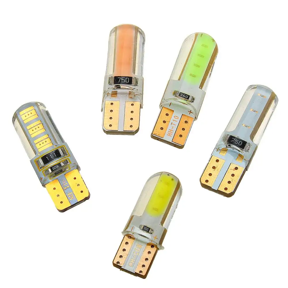 CLAITE T10 W5W 194 168 COB Светодиодные Автомобильные Боковые клиновидные габаритные огни