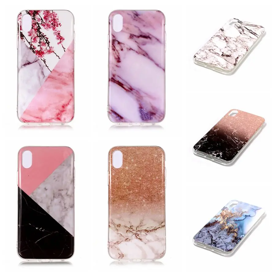 

Luxury Marble Phone Case For iPhone5 5S 6 7 8 XR XSMax Case For iPhone X 9 9Plus Case Cover XS MAX XR 8Plus 7Plus Coque Fundas