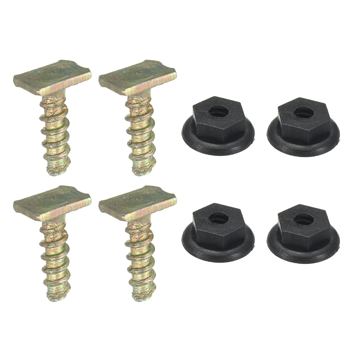 

Wheel Arch Trim Fasteners 4Pcs Metal Screws + 4Pcs Plastic Nuts For Vauxhall Corsa C Combo Auto Fastener & Clip 12290