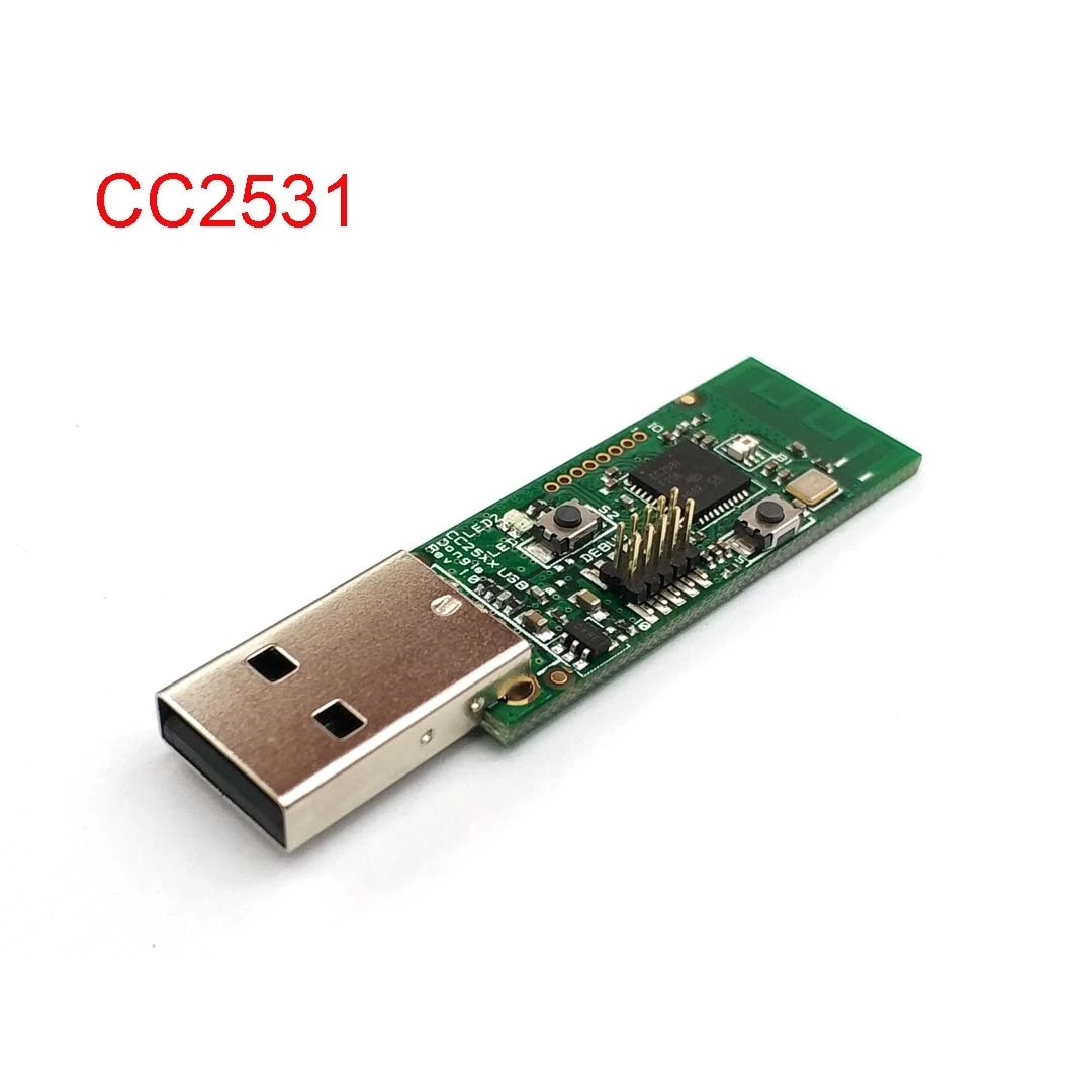 

Wireless Zig bee CC2531 Sniffer Bare Board Packet Protocol Analyzer Module USB Interface Dongle Capture Packet Zig bee Module
