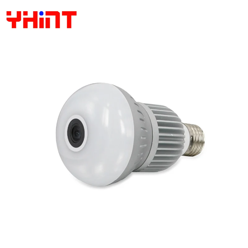 

1pcs E27 360 Panorama camera bulb surveillance camera P2P VR camera camcorder Support 128GB SAVE 1Month 1.3MP 960P