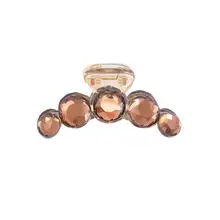 1 шт. зажим для волос прочный пластиковый кристалл дрель массивные Волосы Когти Украшения заколки для волос челюсти зажимы для женщин и девочек