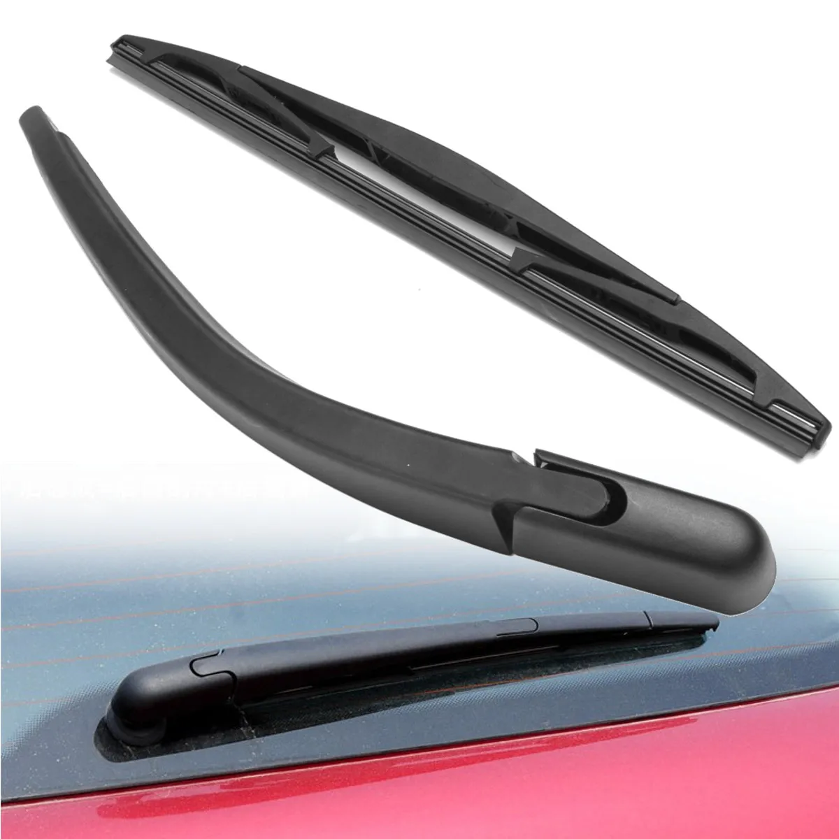 High Quality 1 Set Rear Windscreen Wiper Arm & Blade Set for Peugeot 107 for Citroen C1 for Toyota Aygo High Quality 1 Set Rear Windscreen Wiper Arm & Blade Set for Peugeot 107 for Citroen C1 for Toyota Aygo
