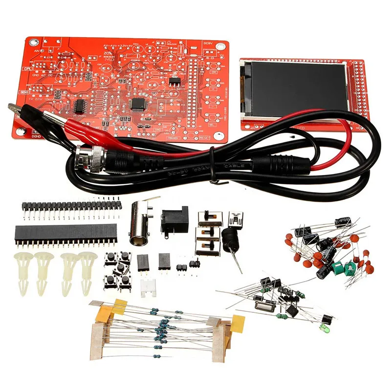 

DIY Digital Oscilloscope Kit Electronic Learning Kit Integrated Circuits