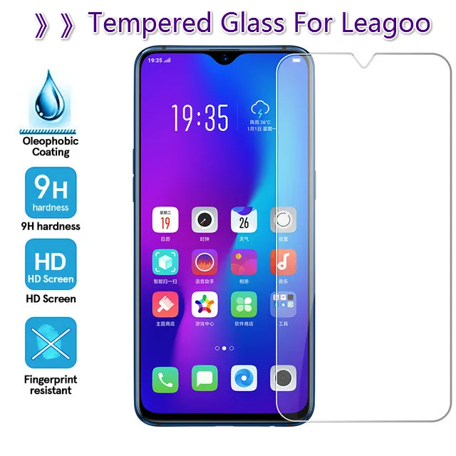 

9H Tempered Glass For Leagoo M13 M11 M8 M5 Xrover C Power2 T8S S8 Pro S9 T5C 2.5D Screen Protector 6.18 Smart Phone Cover Film