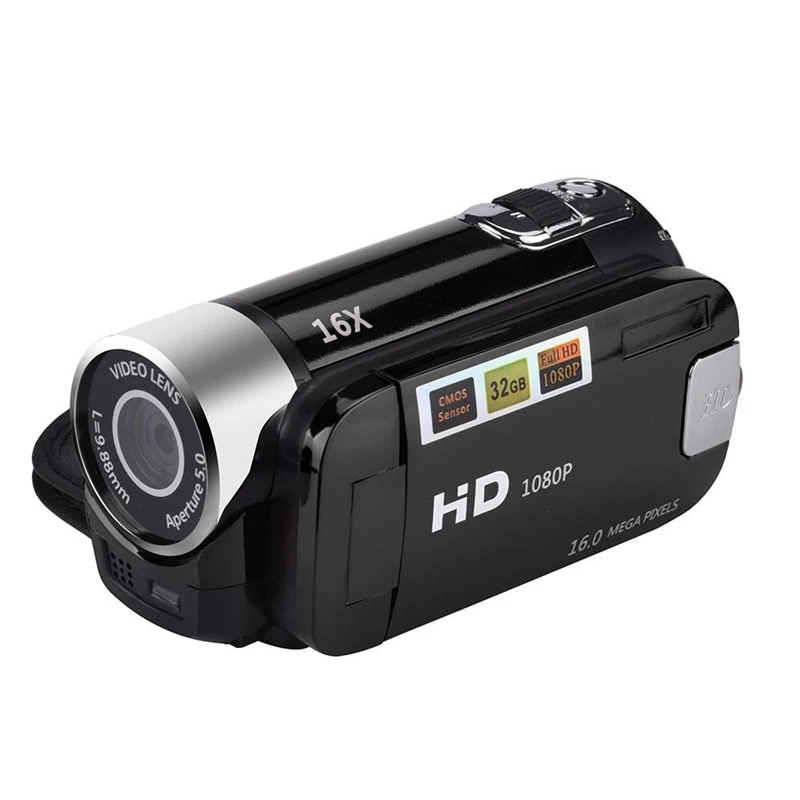 2 4 дюйма TFT экран 16X цифровой зум DV видеокамера HD 1080P Портативная Цифровая камера