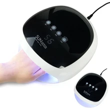 Профессиональный таймер отверждения 52 Вт УФ светодиодный светильник Сушилка для ногтей фототерапия Гель-лак для ногтей отверждения лампы Основы красоты