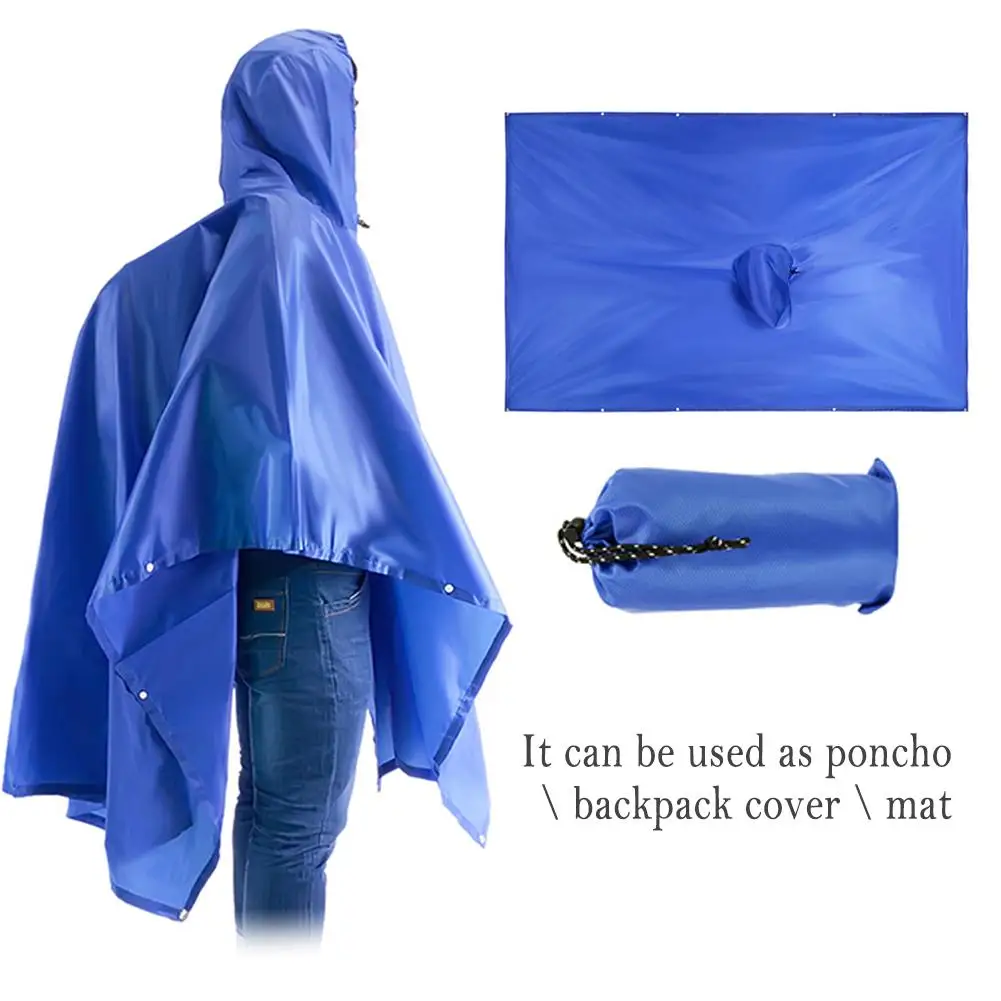 

Adult One Piece Raincoat Rain Gear Outdoor Multifunctional 3 In 1 Raincoat Ropa Ciclismo Hombre Bike Jacket Cycling