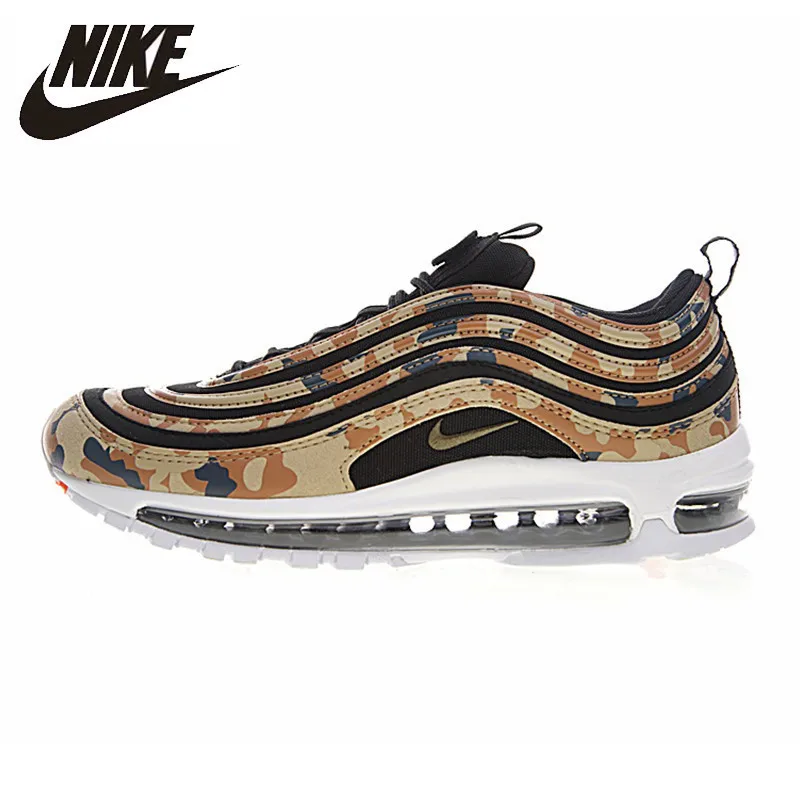 

Nike Air Max 97 Premium QS Men's Vintage Running Shoes Non-slip Comfortable Breathable Sport Shoes #AJ2614-204 AJ2614-200