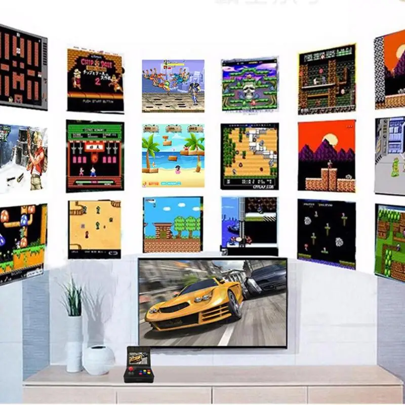 Retro Mini Built-in 3000 Games Handheld 4.3 Inch 2 Core 16G Game Console Retro Mini Built-in 3000 Games Handheld 4.3 Inch 2 Core 16G Game Console