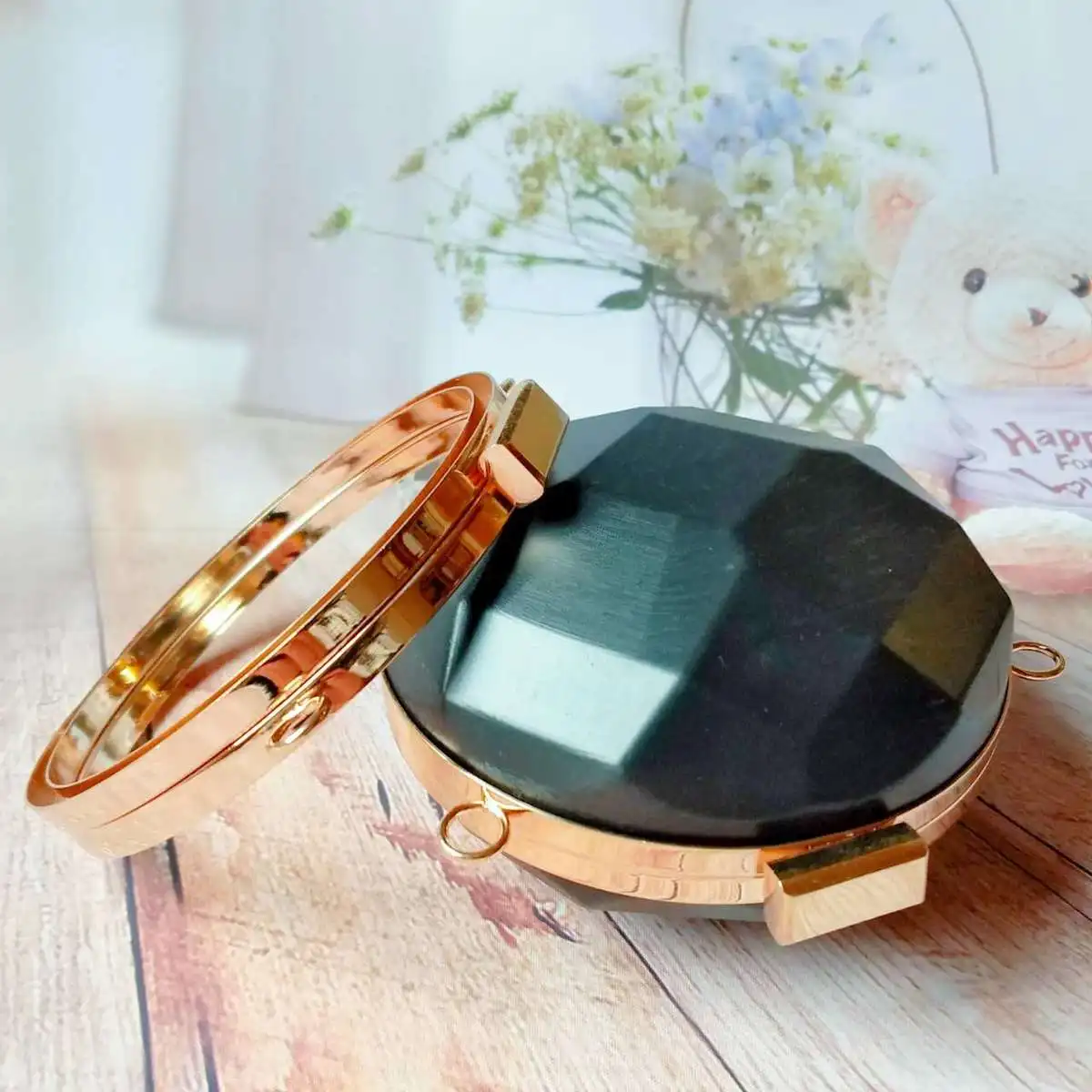gold circle bag