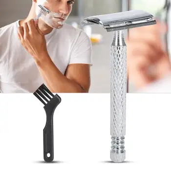 

Men's Classic Double Edge Shaving Safety Razor Beard Shaver with Box
