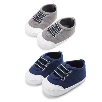 

Comfortable Canvas Baby Prewalker Shoes First Walkers Infant Girls Boys Soft Sole Shoes Baby Shoes For 1 to 3 Years Old Babies