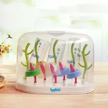 Бутылочки для кормления детей, сушильная стойка, форма дерева, полка для хранения сосок для младенцев, полка для сосок, держатель для чашки, сушилка, полка, съемная