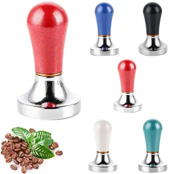 

304 Stainless Steel Powder Tamper Coffee Powdered Flat Hammer Stainless Steel Quantitative Powder Tamper Bar 57mm