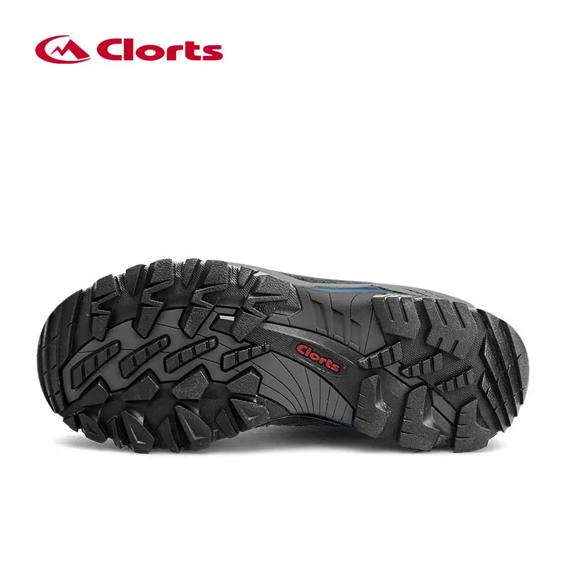 Clorts/мужские треккинговые ботинки; зимние мужские водонепроницаемые ботинки из натуральной кожи с высоким вырезом; Мужские дышащие Нескользящие кемпинговые кроссовки на шнуровке