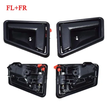 

2pcs Black Auto Interior Front Rear Left Door Handle suitable for Suzuki Sidekick Chevy Geo Tracker 4 Door Car Accessories