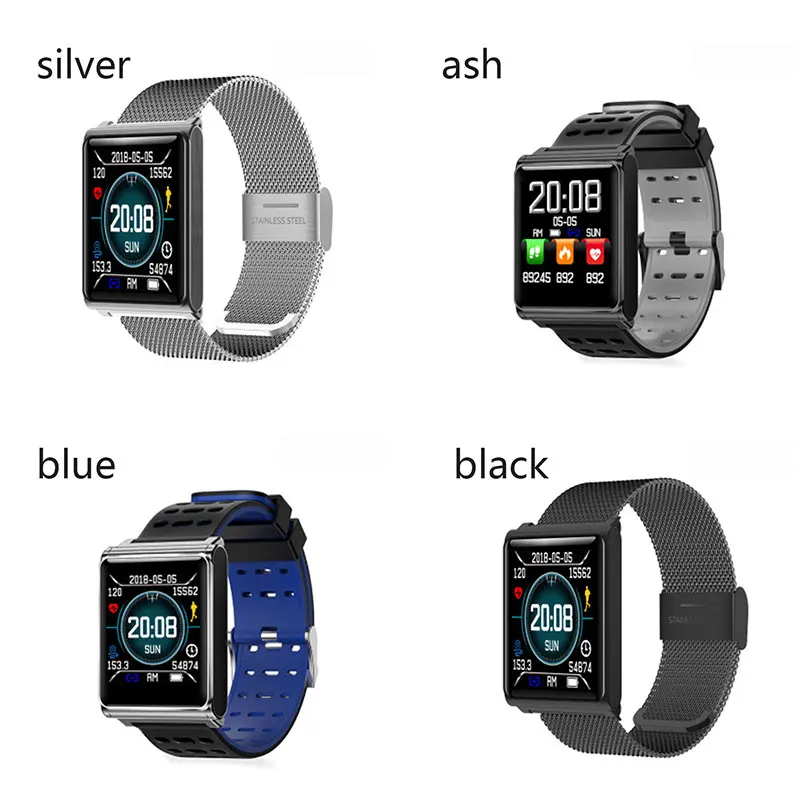 

N98 Smart Band Color Screen Activity Tracker Bracelet Heart Rate Monitor Smart Watch Blood Pressure Monitor Band PK M3