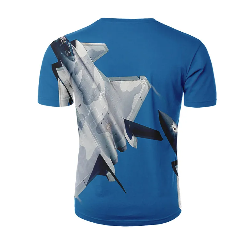 YELITE Newest Airplane In The Sky Cool Streetwear 3d Print T Shirt Men Short Sleeve Summer Tops Tees Fashion O-Neck Tshirts YELITE Newest Airplane In The Sky Cool Streetwear 3d Print T Shirt Men Short Sleeve Summer Tops Tees Fashion O-Neck Tshirts